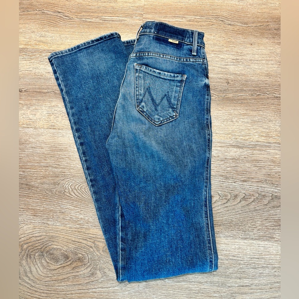 Mother High Waisted Smokin’ Double Heel “Beyond the Sky”